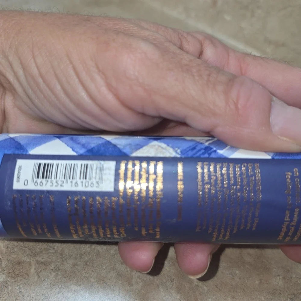 Bath & Body Works Gingham Moisturizing Mousse To Oil 4oz Body Oil Blue Women